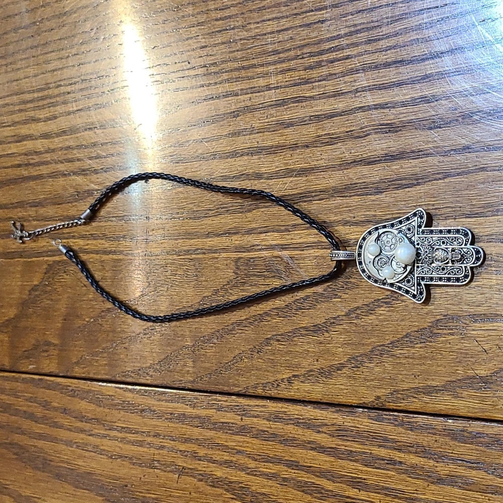 Hamsa Hand Necklace